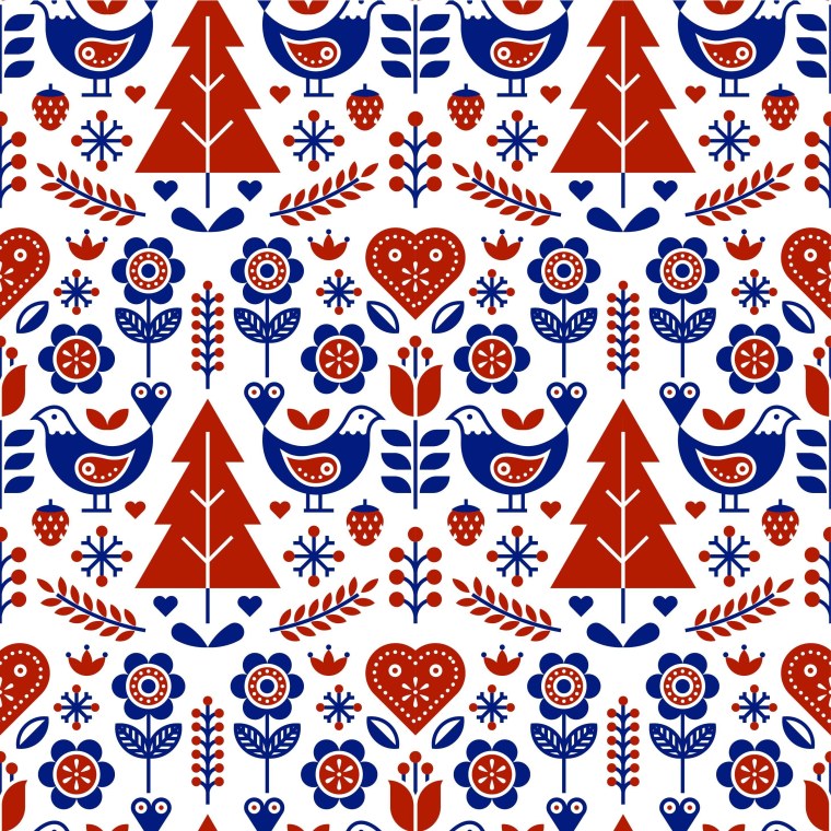 Новогодний векторный фон