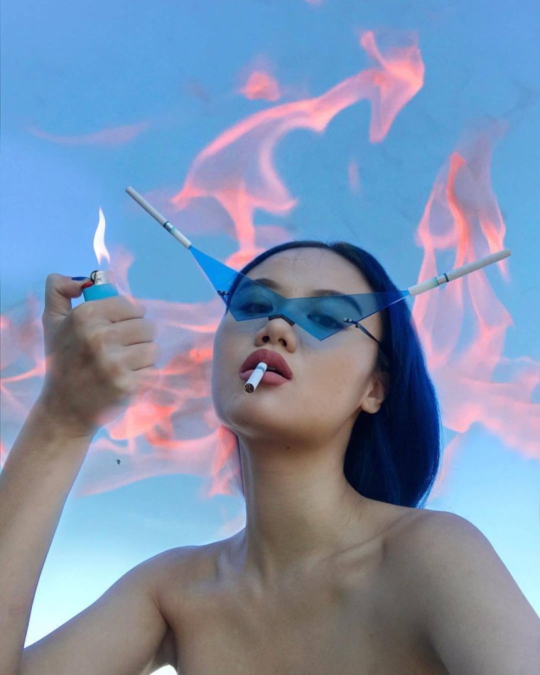 Бич девушка Эстетика