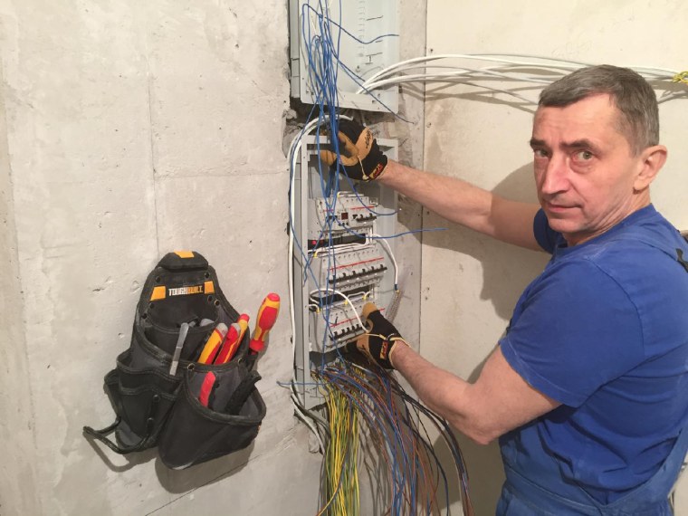 Электромонтаж в квартире
