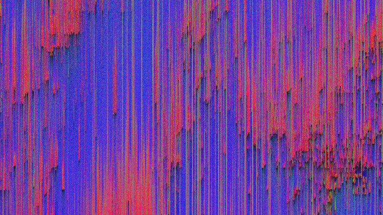 Глитч полоски