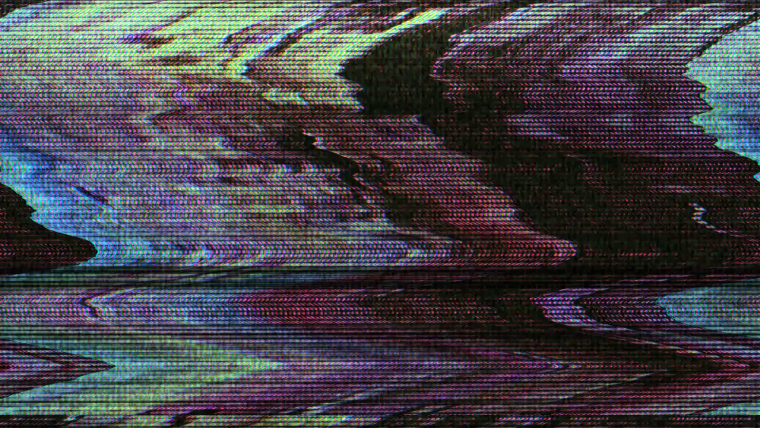 Глитч фон
