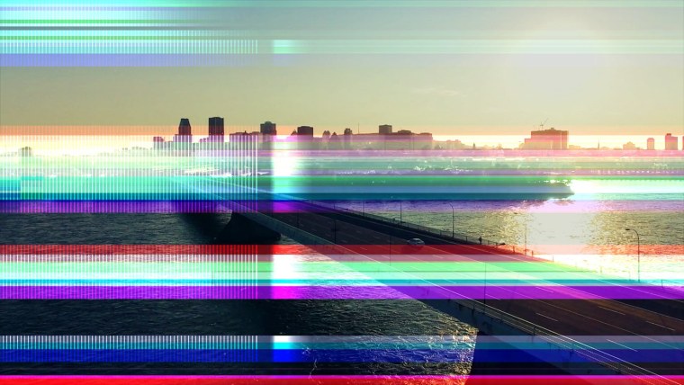 Задний фон глитч