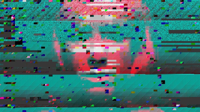 Экран с помехами