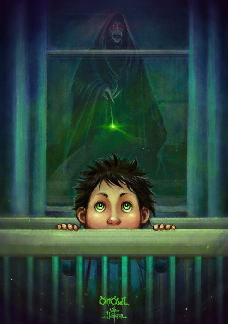 Грустные арты по Гарри Поттеру