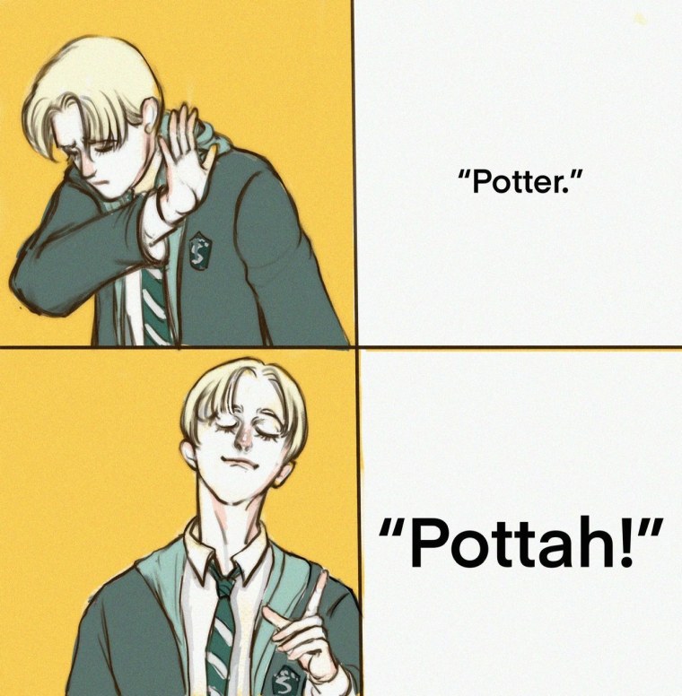 Мемы Гарри Поттер и Драко Малфой