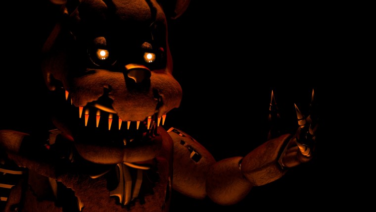 ФНАФ 4 Хэллоуинский Фредди