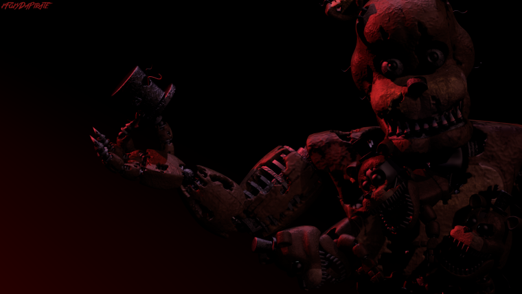 ФНАФ 4 кошмарный Фредди