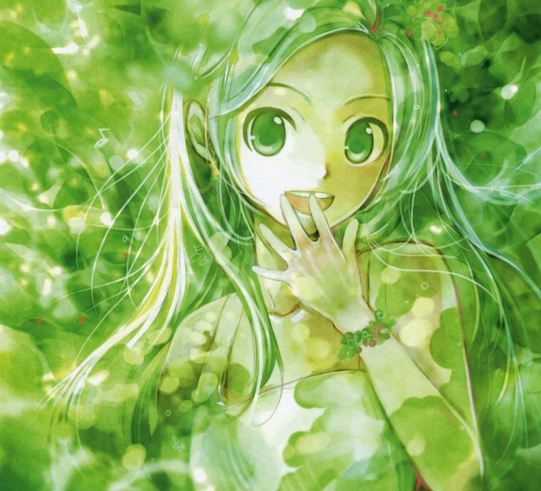 Салатовое аниме