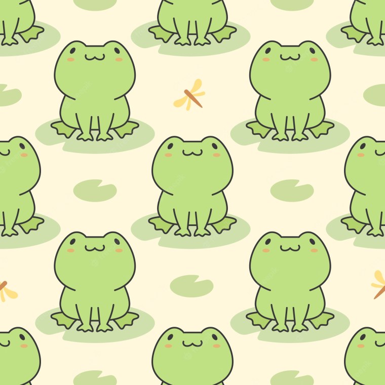 Обои с лягушками арт