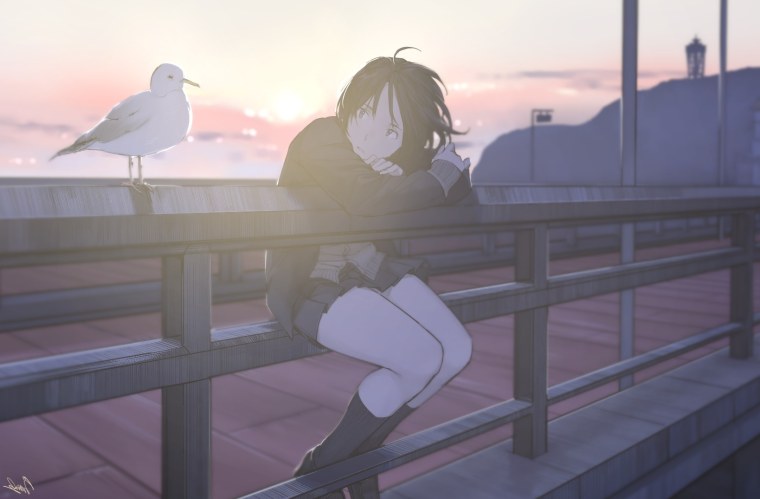 Грустная Эстетика аниме