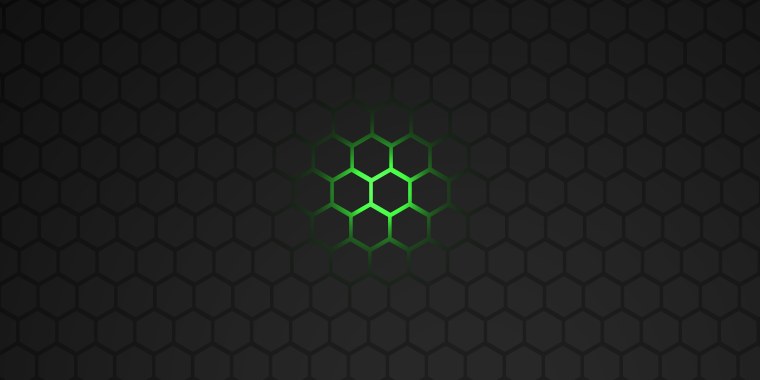 Соты черно-зеленые