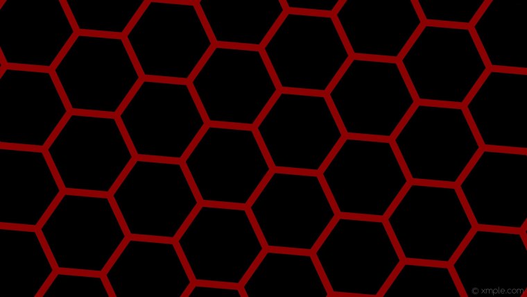 Красный шестиугольник