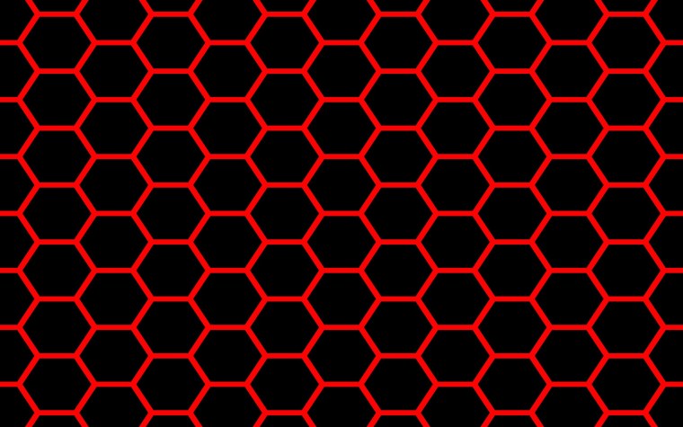 Сетка шестиугольников