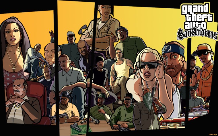 Шапка в стиле ГТА