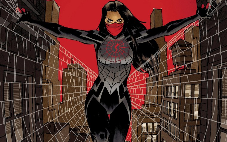 Шёлк человек паук