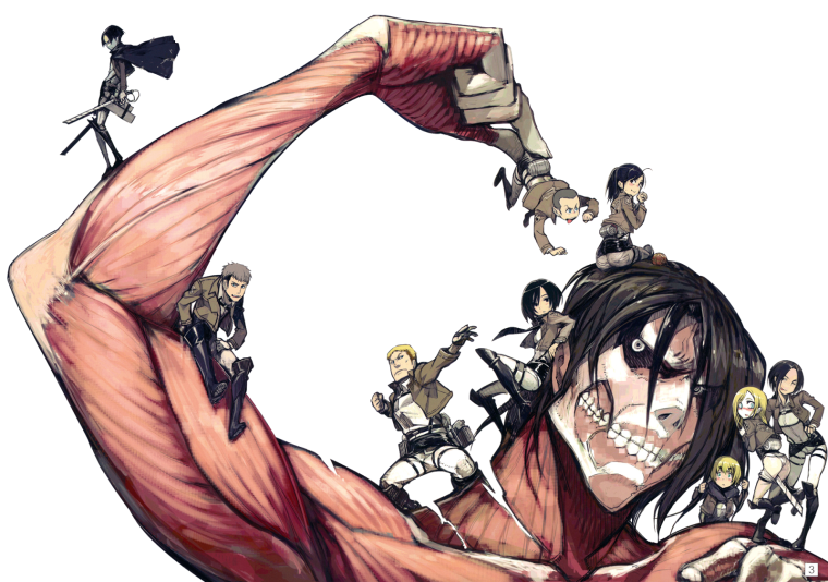 Атака титанов Эрен Йегер