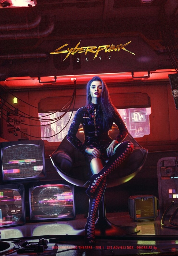 Нина Кравиц киберпанк 2077