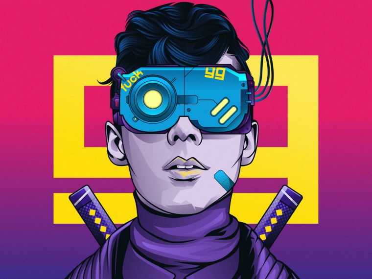 Киберпанк стиль