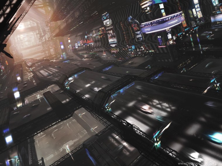 Город будущего Cyberpunk 2077