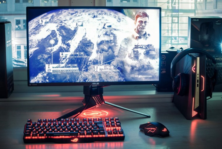 Игровой сетап с 2 мониторами