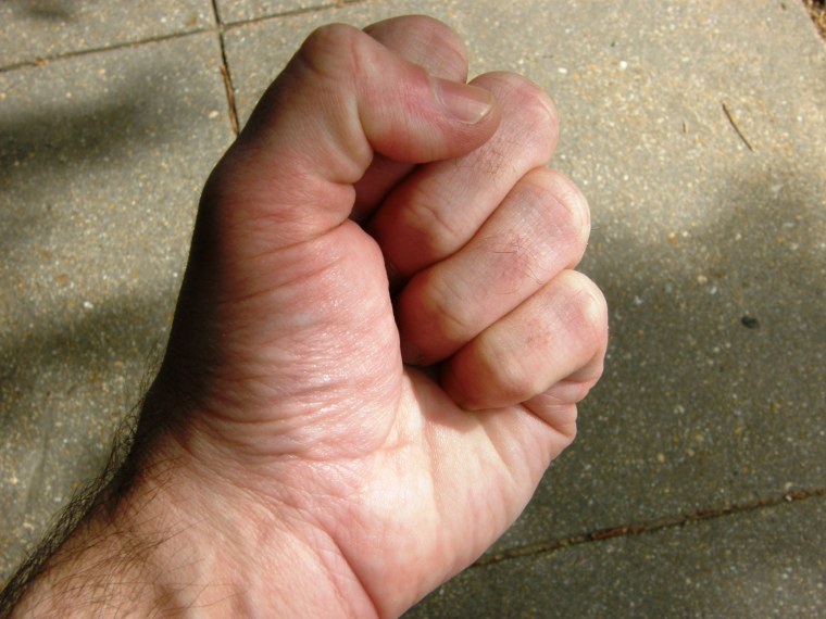 Мультяшный указательный палец