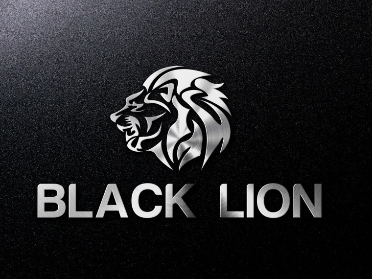 Lion logo line