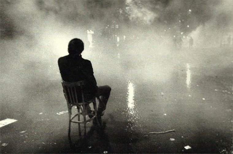 Одинокий грустный