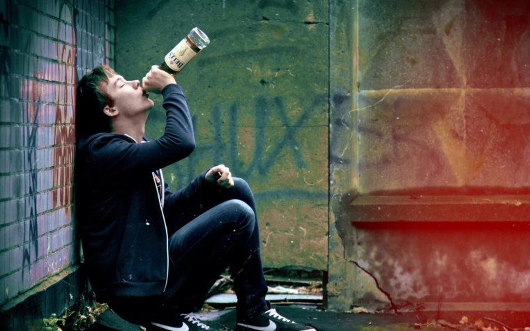 Грустный парень