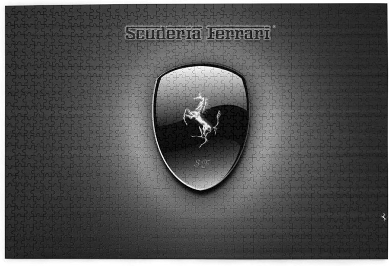 Обои логотип Феррари