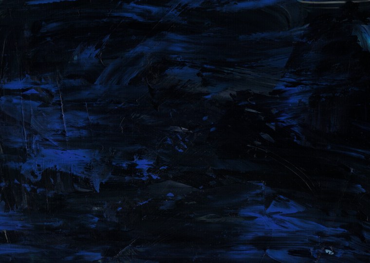 Картина темно синяя