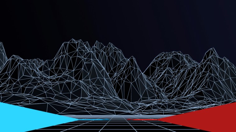 Футуристичный пейзаж