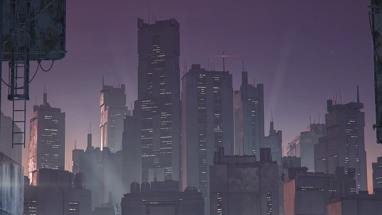 Нью Йорк киберпанк