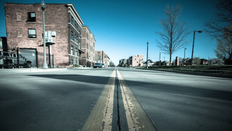 Нью Йорк гетто улицы с граффити