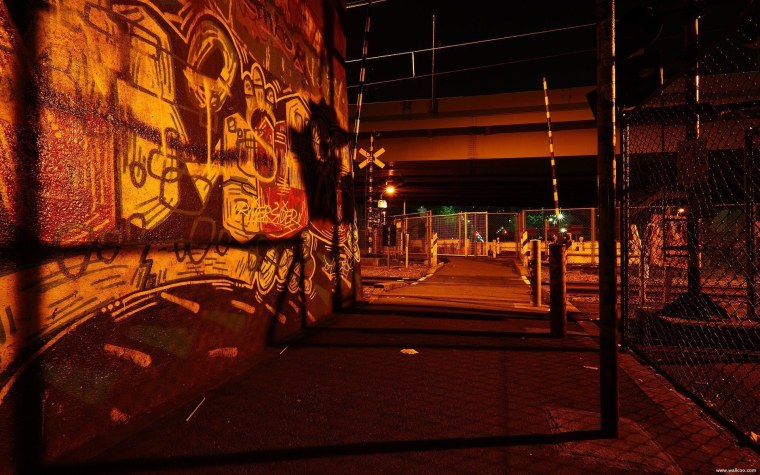 Граффити на стене