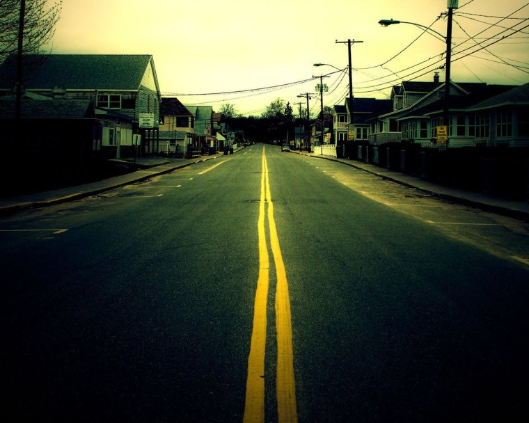 Сан Диего ночью улочки