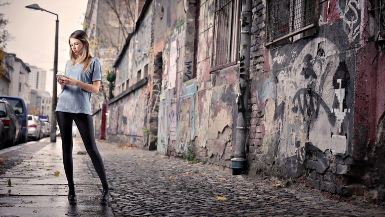 Пустые улицы города