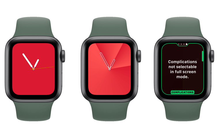 Циферблат Епл вотч найк