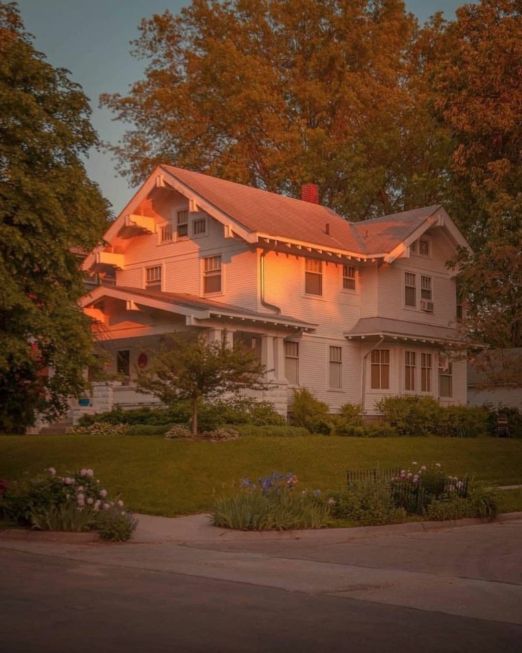 Эстетичный дом снаружи