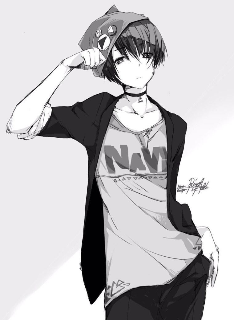 Аниме кун мальчик