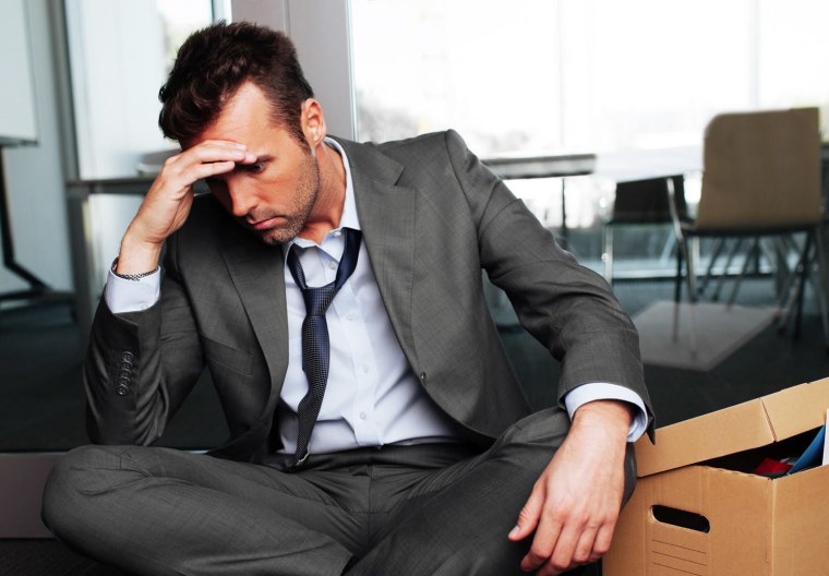 Уставший бизнесмен