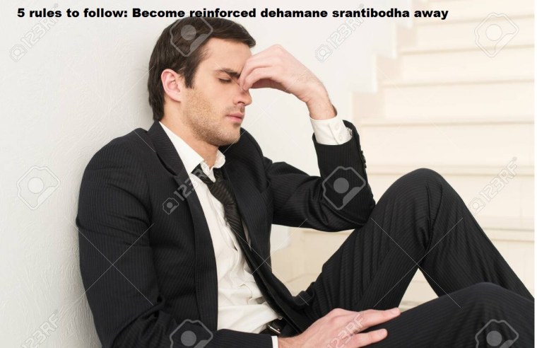 Мужчина устал