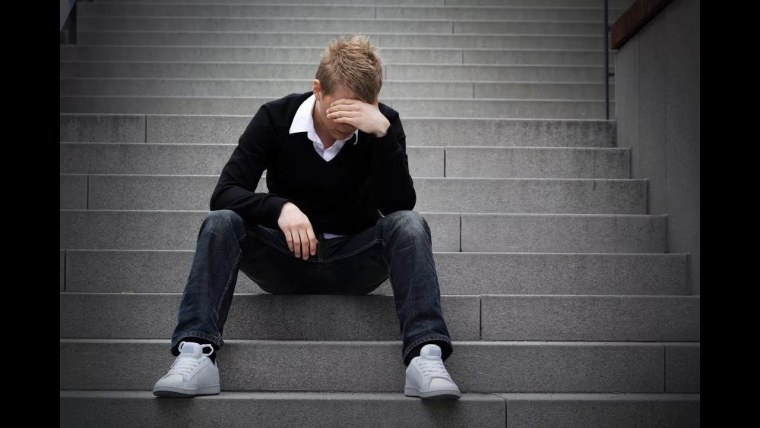 Человек устал