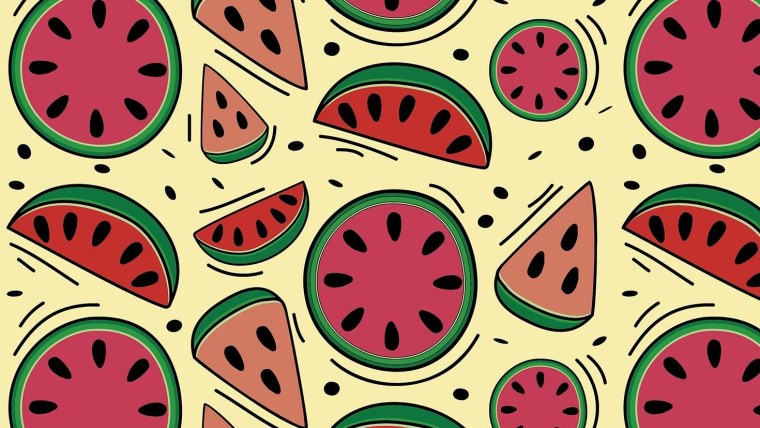 Фон с арбузиками