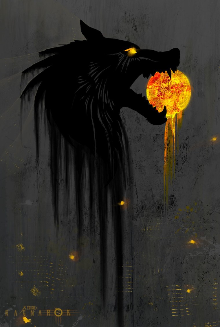 Фенрир Рагнарек арт