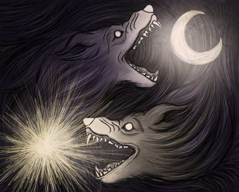 Фенрир и Видар