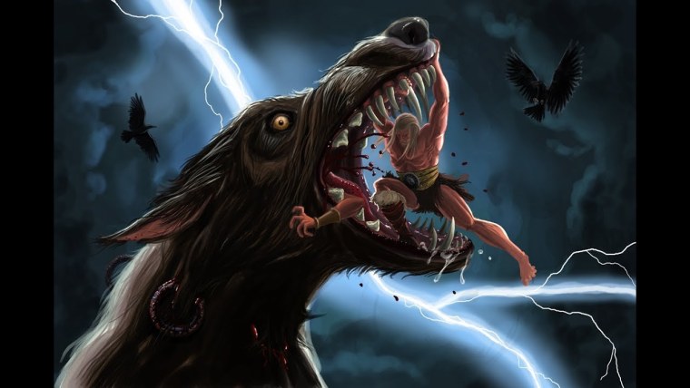 Фенрир и Видар