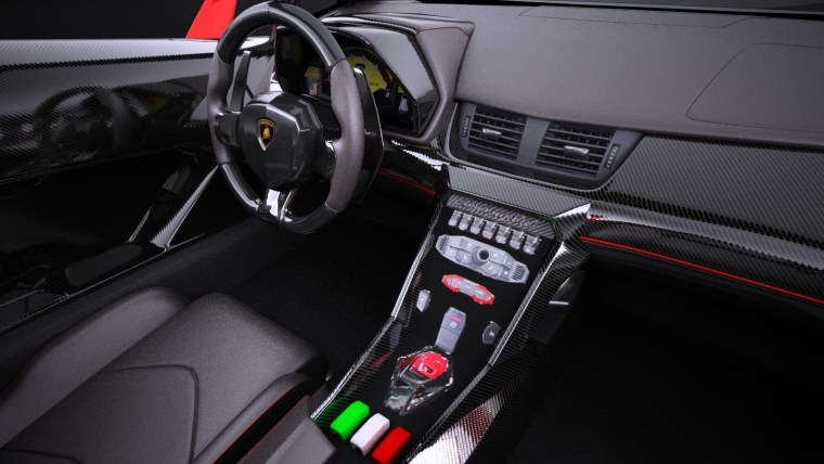 Lamborghini Veneno Roadster салон
