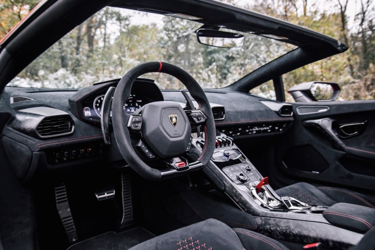 Lamborghini Huracan Spyder 2018 салон