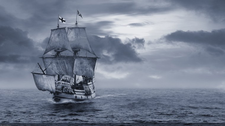 Пиратский корабль