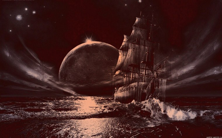 Корабль "Летучий голландец"